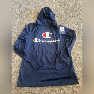 Champion Hooded Sweat Wicking Long Sleeve shirt